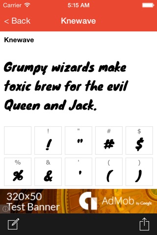 Fontasy - Font Browser screenshot 3