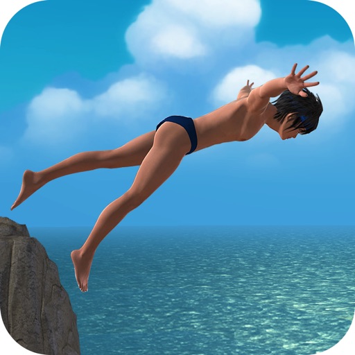 Cliff Diving 3D Simulator Champions iOS App