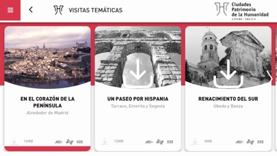 Ciudades Patrimonio de España screenshot 2