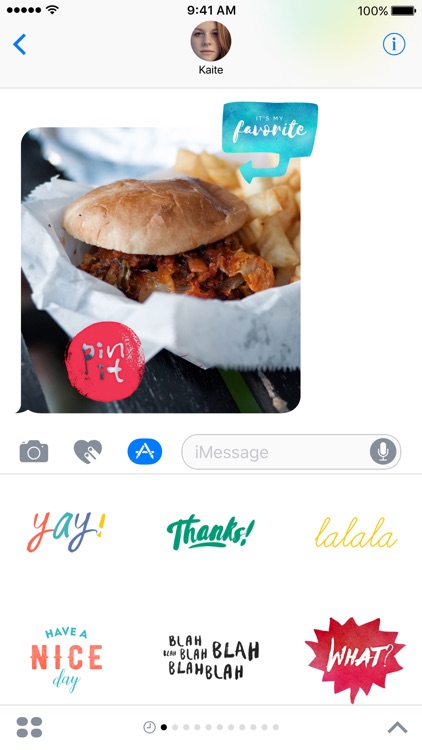 TypeTalk Stickers