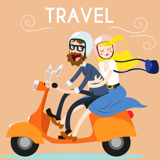 Travel Coupons, Free Travel Discount Icon