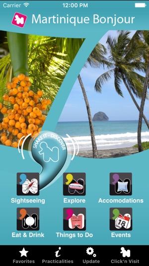 Click 'n Visit Martinique Bonjour US(圖1)-速報App