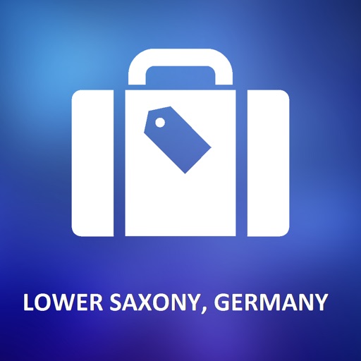 Lower Saxony, Germany Detailed Offline Map
