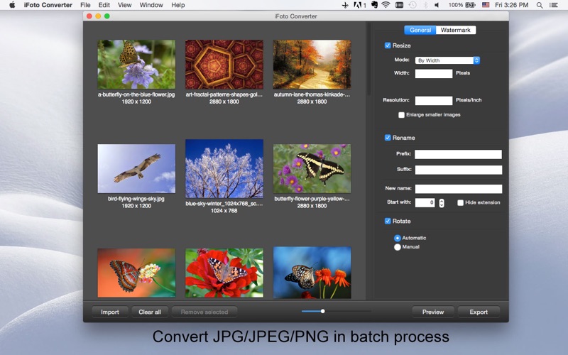 iFoto Converter -  Batch Conversion thumbnail 3