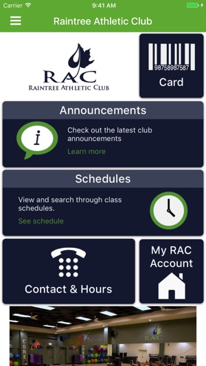 Raintree Athletic Club MyRAC