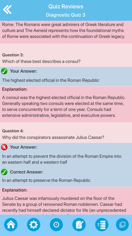 Ancient Rome History Quiz