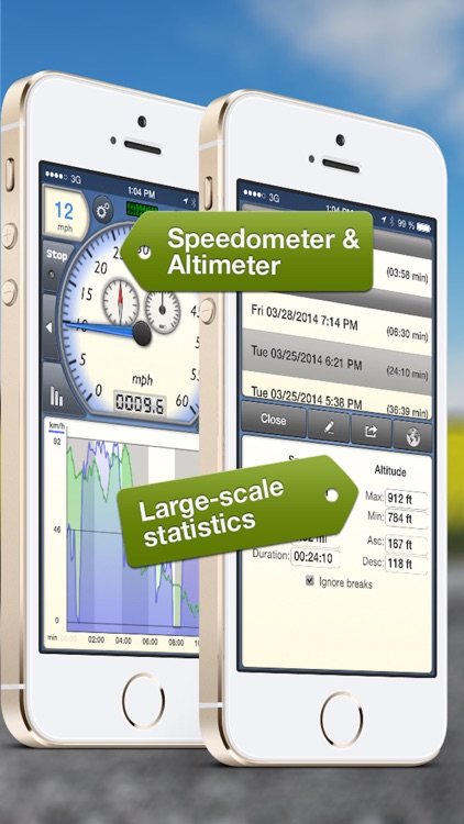 GPSSpeed Scooter edition: Speedo, altimeter