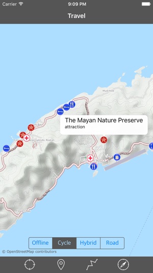 ROATAN ISLAND (HONDURAS) – GPS Travel Map Offline Navigator(圖2)-速報App