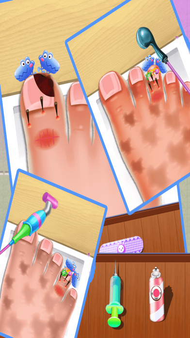 How to cancel & delete Nail doctor : Kids games toe surgery doctor games from iphone & ipad 2