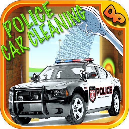 Police Car Wash Game iOS App