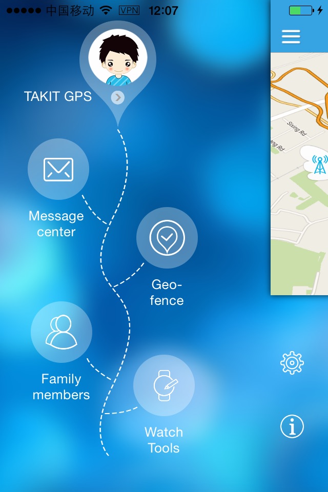 TAKIT GPS screenshot 2