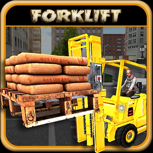 Diesel World: Forklift Machine Construction Challenge Icon