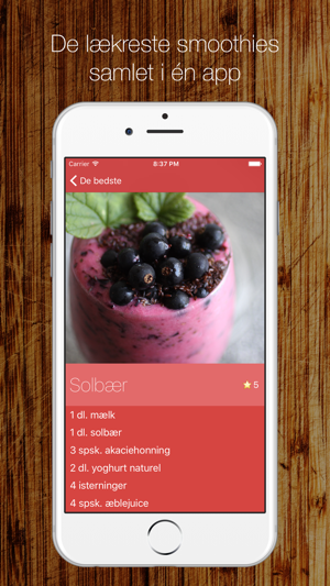 Smoothie Opskrifter - Sunde og lækre smoothies(圖1)-速報App