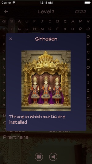 Swaminarayan Mandir Word Search(圖4)-速報App