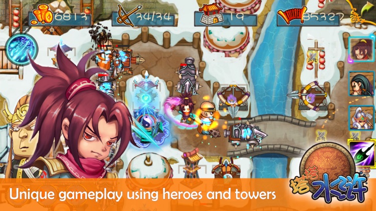 Heroes & Outlaws: An epic tower defence adventure screenshot-3
