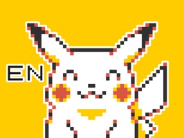 Pokémon Pixel Art, Part 1: English Sticker Pack