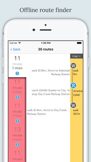 Adelaide Public Transport(圖2)-速報App