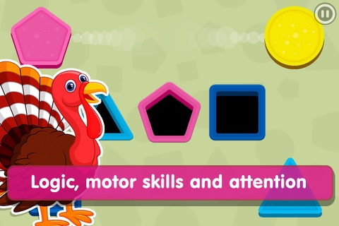 Smart Baby Shapes: Learning games for toddler kids screenshot 2