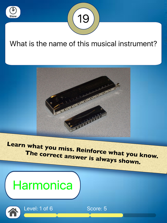 Musical Instruments Quiz Game
