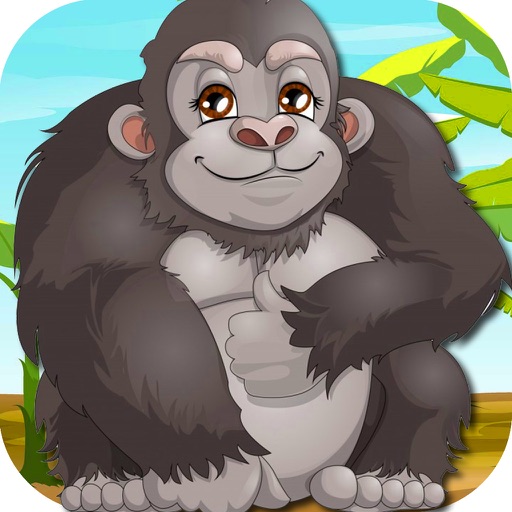 Gorilla Banana Ton Smasher Jungle Quest iOS App