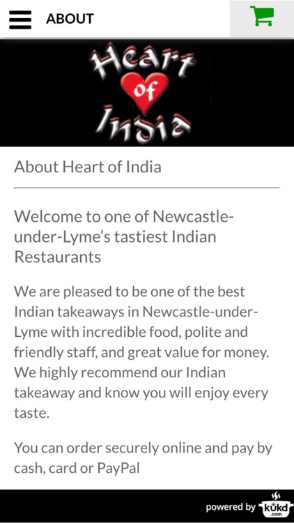 Heart Of India Indian Takeaway screenshot-3