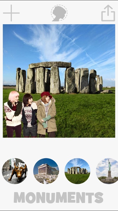 How to cancel & delete Monuments photomontage with cut and paste photos from iphone & ipad 3