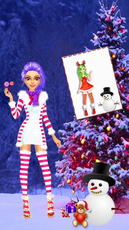 Christmas Girl Makeup Spa & Dress Up Game