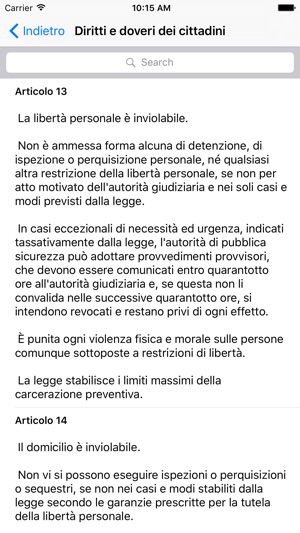 Costituzione - ProjectDuraLex(圖3)-速報App