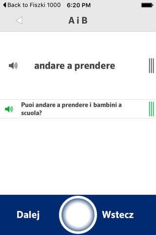 Fiszki 1000 słów - Włoski na co dzień screenshot 2