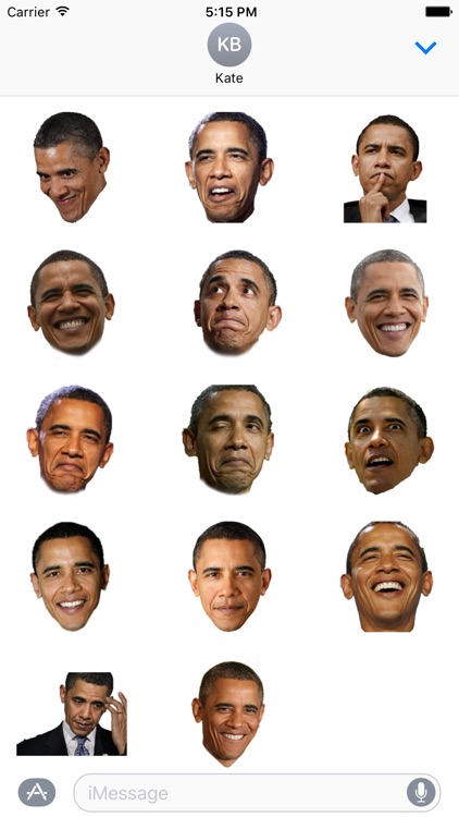 Obamoji - Obama Emoji Stickers