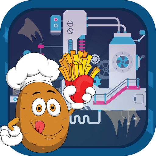 Potato Chips Factory Simulator - Make tasty spud fries in the factory kitchen Icon