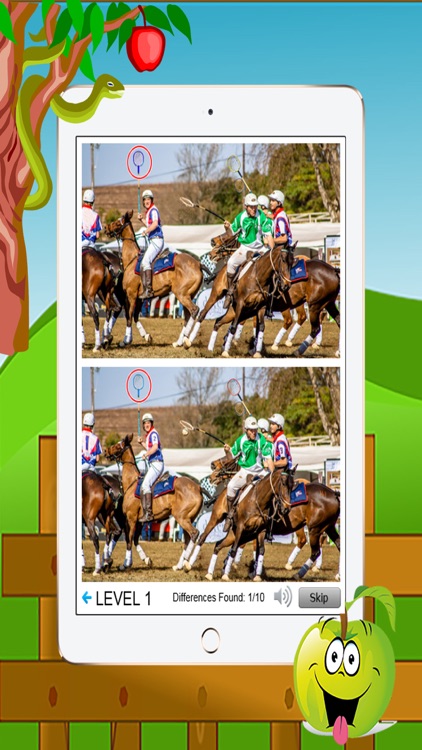 Spot the difference 10 - Find differences Horse