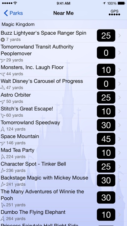 Wait Times for Disney World screenshot-3