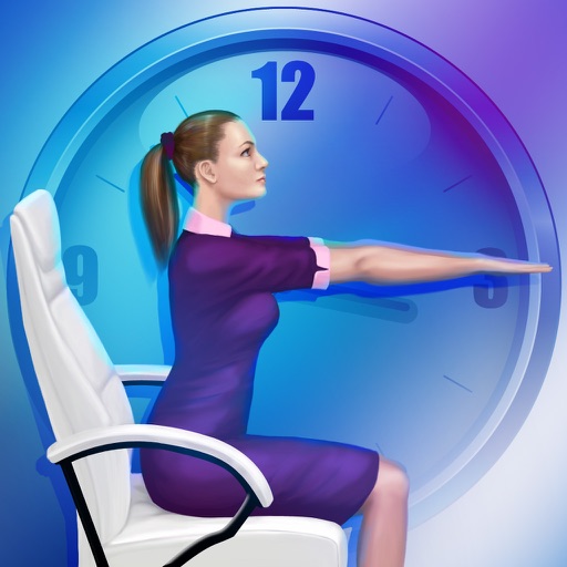 Health@Work - Workplace reminder to exercise, stretch, drink water iOS App