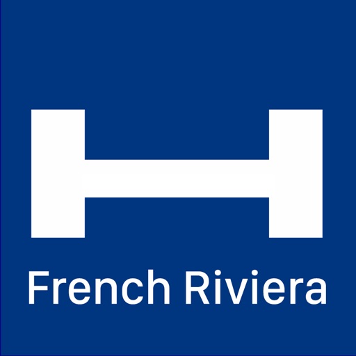 French Riviera Hotels + Compare and Booking Hotel for Tonight with map and travel tour icon