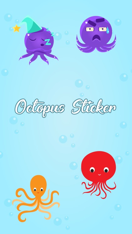 Adorable Octopus Stickers