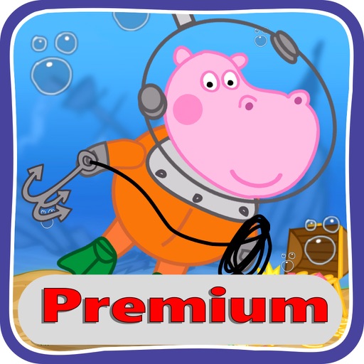 Pirate Treasures for Kids. Premium Icon