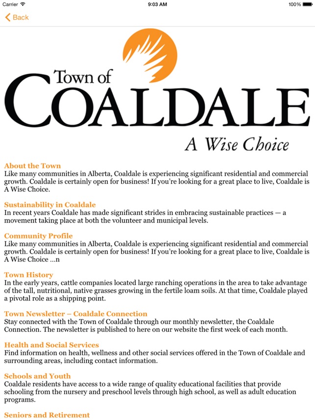 Town of Coaldale HD(圖4)-速報App