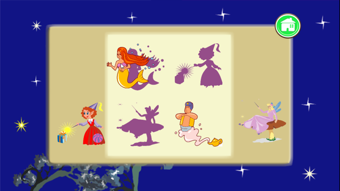 Fairy Tale Shape Puzzle