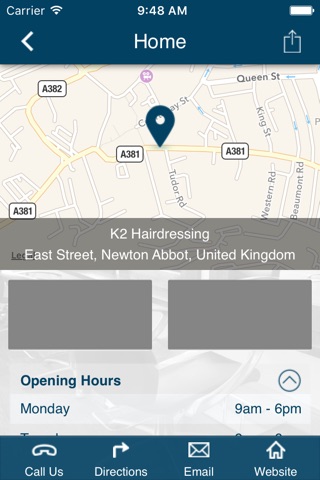 K2 Hairdressing. screenshot 2