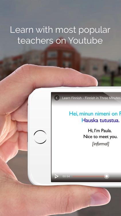 Learn to speak Finnish with vocabulary & grammar