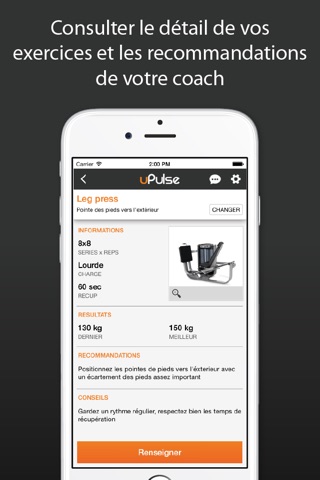 uPulse Fitness screenshot 3