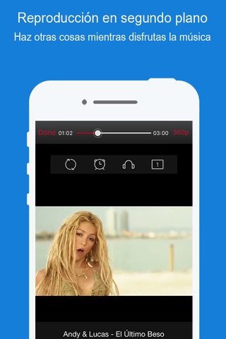 Free Music Player - for YouTube Music Videos & Playlist Manager screenshot 2