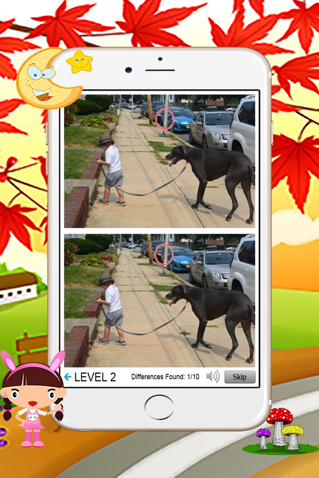 Spot The Difference Dog Games screenshot 2