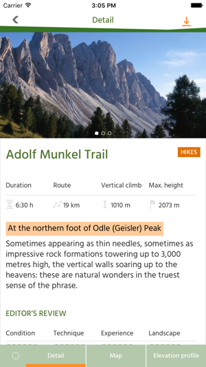 Südtirol Trekking Guide(圖3)-速報App