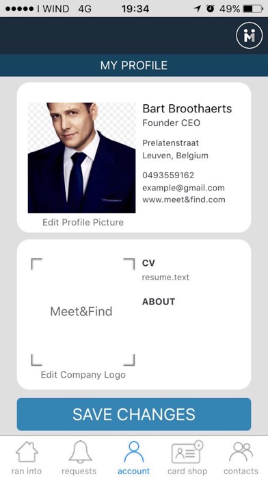 Meet&Find screenshot 2