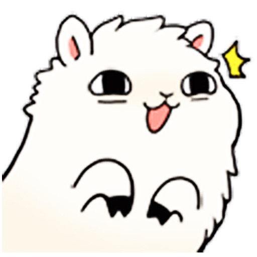 Cute Alpaca - Animated Stickers And Emoticons icon