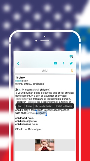 Offline Slovene to English Language Dictionary translator - (圖4)-速報App