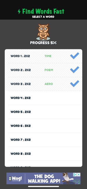 Find Words: scramble word game