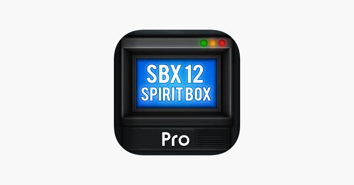 â€ŽSBX 12 Spirit Box PRO on the App Store
